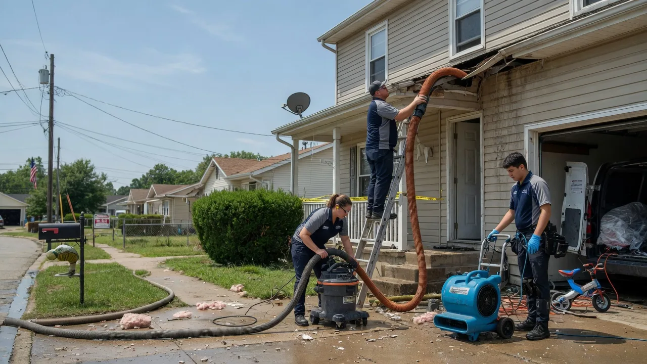 Water Damage Restoration in Trophy Club, TX near me
